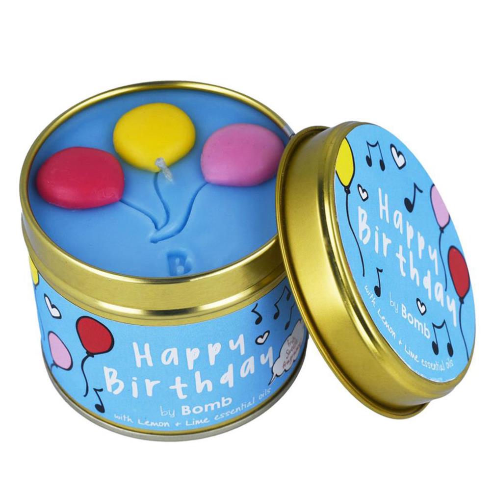 Bomb Cosmetics Happy Birthday Tin Candle £8.99